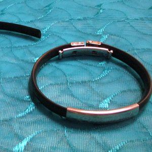 2 iRenew Black Band with Stainless Steel Bracelets - 1 VGC & 1 For Repair